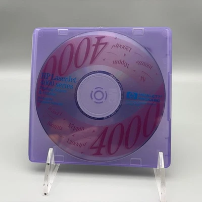 Vintage 1997 HP LaserJet 4000 Series Drivers & Utilities CD-ROM US English - Image 1 of 4