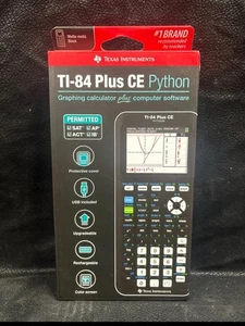 Texas Instruments Ti-84 Plus CE Python Graphing Calculator Plus Software - Picture 1 of 1