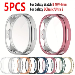 5pcs Watch Case For Samsung Galaxy Watch 8 40/44mm Watch 8 Classic 46mm - Photo 1 sur 12
