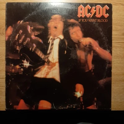 AC/DC If You Want Blood You've Got It Original 1978 Vinyl LP Record - Image 1 of 4