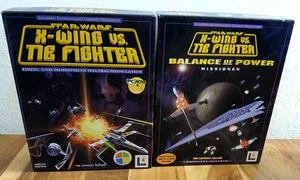 Star Wars: X -Wing vs. Tie Fighter - Big Box PC Spiel & AddOn / LucasArts - Bild 1 von 15