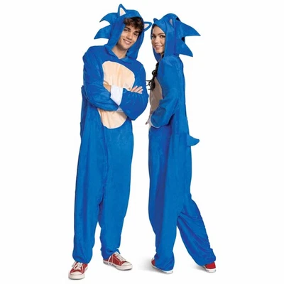 Disfraz de Sonic The Hedgehog Película Clásico Videojuego Adulto Unisex Hombre Mujer Foto 1 de 4