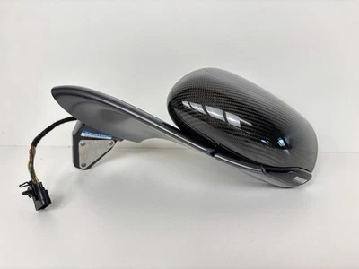 Espejo retrovisor plegable eléctrico de fibra de carbono puerta lateral izquierda MCLAREN 650S 2015-2016 OEM Foto 1 de 4