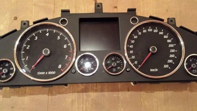 VW Touareg 7L Tacho / Kombiinstrument  4,2 V8  Benzin 320 km/h RB4 7l6920880A - Bild 1 von 2