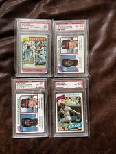 1980 1981 1982 1983 1984 1985 1986 1987 Topps Baseball PSA Graded Pick from List