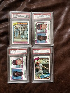 1980 1981 1982 1983 1984 1985 1986 1987 Topps Baseball PSA Graded Pick from List