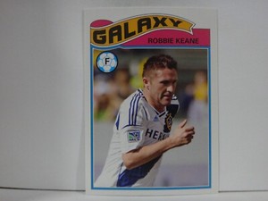2013 Topps MLS 1978 English Footballer Robbie Keane #EPL-RK Rookie RC