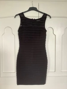 womens wallis size 10 bodycon dress black - Picture 1 of 5