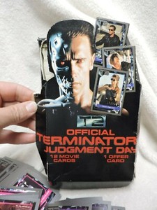 Terminator 2 Judgement Day Movie Trading Cards 700+ Opened