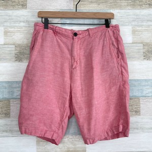 Las mejores ofertas en Pantalón corto rojo de lino para Hombre | eBay