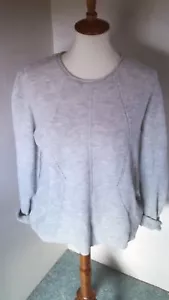 Maglione camicia donna COIN 1804 grigio maglia sottile coda misto cotone - Foto 1 di 5