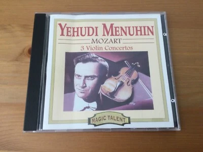 YEHUDI MENUHIN "Mozart: 3 Violin Concertos " rec. 1932-1943, Paris, Liverpool - Bild 1 von 4