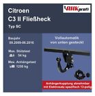 Produktbild - Anhängerkupplung Autohak abn. +ES 13 spez. für Citroen C3 II Fließheck BJ 09-16