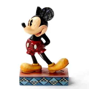 Disney*POSTURA DE PERSONALIDAD DE MICKEY MOUSE*Jim Shore*NUEVO*NUEVO EN CAJA*Clásico Original*4032853 - Imagen 1 de 2