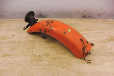 Kawasaki F7 175cc 1972 Enduro K284-1> guardabarros trasero con luz de freno y montaje en placa Foto 1 de 4