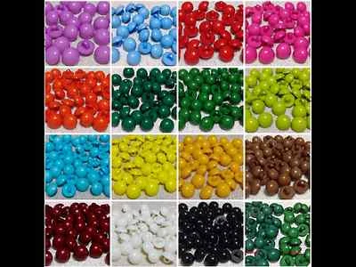 PLASTIC ROUND DOME MUSHROOM SEWING CRAFT SHANK HALF BALL BUTTONS Size 18L 12mm - Image 1 of 2