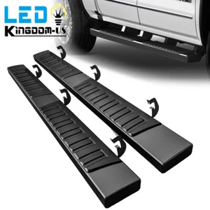 Running Boards for 07-18 Silverado/Sierra 1500 Extended/Double Cab 6" Step Bars - Picture 1 of 8