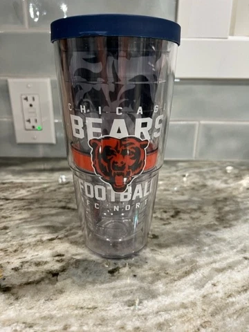 TERVIS Chicago Bears 24 oz Tumbler With Lid Insulated Tumbler Cover