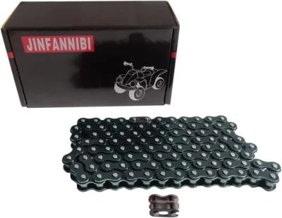 420 Chain 102 Link 50cc 70cc 90cc 110cc 125cc Motorcycle Dirt Pit Bike ATV Quad - Image 1 of 4