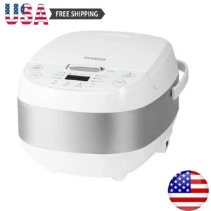 Rice Cookers Nonstick Inner Pot W/ Touch Screen Kitchen Adjustable Temperature - Picture 1 of 13