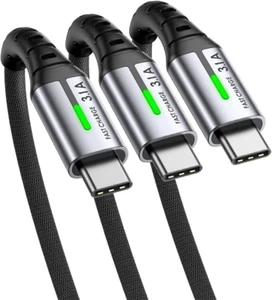 INIU USB C Charger Cable, [3 Pack 0.5+2+2m] USB A to USB C Cable 3.1A Fast Phone - Picture 1 of 9