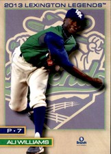 2013 Lexington Legends Brandt #27 Ali Williams Sumter South Carolina SC Card