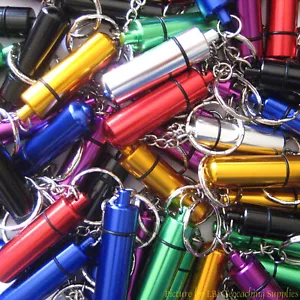 4 Slimline Bison Tube Geocache Containers (Colour Mix) - Picture 1 of 5
