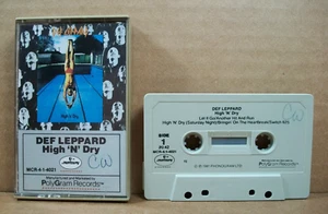 Def Leppard - High 'N' Dry (Cassette, 1981, Mercury) - Picture 1 of 8