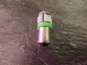 5 x Flipper LED Bajonette BA9S ( 5 SMD ) 6,3 V AC/DC Grün - Bild 1 von 1