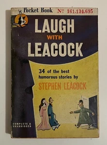 Laugh with Leacock by Stephen Leacock (Paperback, 1946) - Pocket 396 - Picture 1 of 4