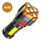 Super Bright 1200000lm Torch Led Flashlight Usb Rechargeable Tactical Side Lamp