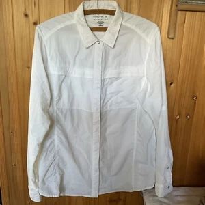 Exofficio Insect Shield XL Women’s Long Sleeve Women’s Shirt White - Picture 1 of 6