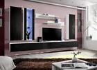 Wohnzimmer Set 7 tlg Luxus Wohnwand Modern Designer Wandschrank Neu TV Ständer