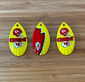 NFL Kansas City Chiefs Decorative Fridge Magnets 3 Pack - Bild 1 von 2