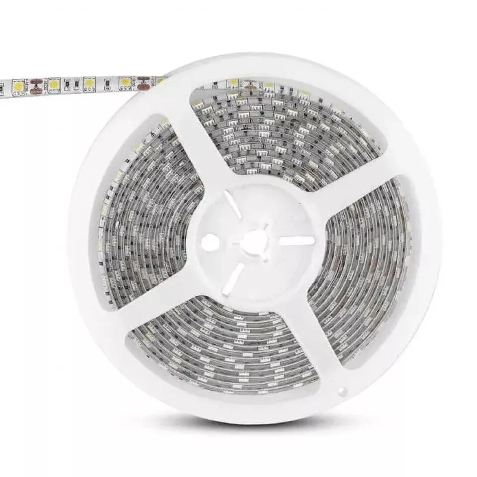 Striscia 1200LED SMD2835 strip 5M Alta luminosita 10000 lumen  12v 240 led/mt - Immagine 1 di 4