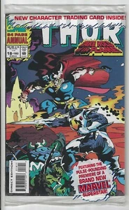 THOR ANNUAL #18 (1993) SEALED ~ 1ST CAMEO OF LOKI AS A FEMALE : NEAR MINT 9.4 - Picture 1 of 2