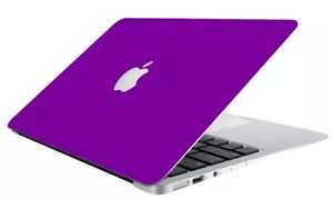 PURPLE Vinyl Lid Skin Cover Decal fits Apple MacBook Air 11 A1465 Laptop - Picture 1 of 1