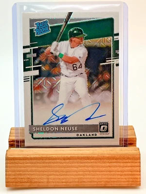2020 Donruss Optic Rated Rookies Sheldon Neuse White Mojo 🔥 AUTO /99 RRS-SN - Image 1 of 3