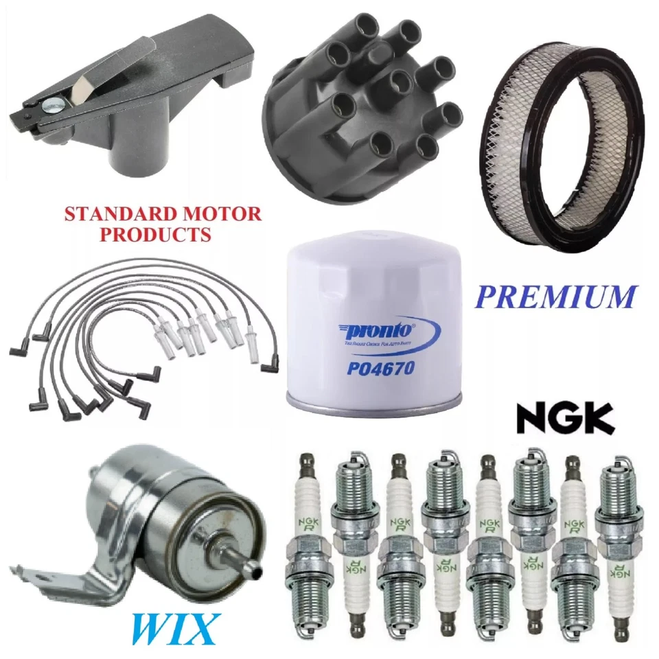 Kit de afinación filtros tapa cable bujías para Dodge Dakota V8 5,2 L 1992-1993 Foto 1 de 1