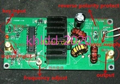 Kits transmisores telegráficos QRP 10W radio HF SW CW montados amplificador de potencia HF Foto 1 de 4