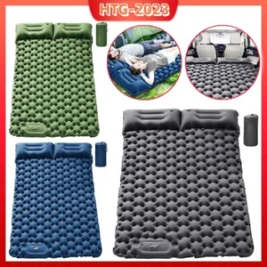 2 Person Inflatable Air Mattress Tent Mat for Camping Hiking Travel SleepingPad - Picture 1 of 30