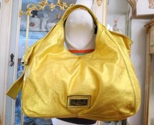 Valentino Garavani Bow Shoulder Tote Bag Handbag in Gold USED Good Condition - Picture 1 of 9
