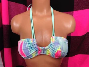 Victoria's Secret PINK Halter Swim Top Bikini Small S NWT - Picture 1 of 4