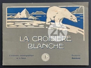 LA CROISIERE BLANCHE Ours KLEINSCHMIDT Antartic Yukon M. FLEISCHER Gaumont 1923 - Foto 1 di 3