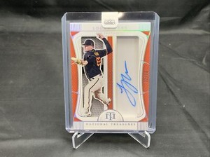 2022 National Treasures LOGAN WEBB Auto Game Used Relic SSP /10 GIANTS