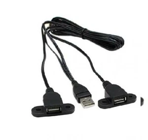 SinLoon USB 2.0 Charging Cable Y Splitter Male to Dual USB...  - Picture 1 of 9