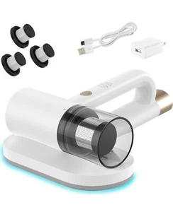 Aspiradora de colchón de cama inalámbrica de mano, 2 velocidades con luz UV, HEPA - Imagen 1 de 6