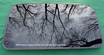 Subaru Legacy 2018 sedán OEM año específico fábrica techo corredizo vidrio envío gratuito Foto 1 de 4