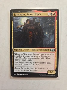 Totentanz, Schwarmpfeifer - Wilds of Eldraine - LP - Uncommon - Kreatur - MTG  - Bild 1 von 1