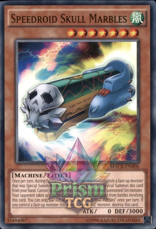 Speedroid Skull Marbles MACR-EN006 Yugioh - Image 1 of 1